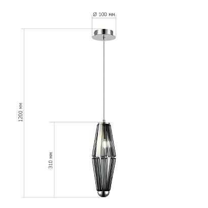 sl1242.103.01 светильник подвесной st-luce ciara, доставка по Казахстану 