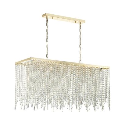 5028/9a modern odl23 429 золотой/прозрачный металл/хрусталь люстра e14 9*40w chokka, доставка по Казахстану 