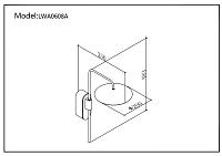 Настенный светильник COUNRY-WALL, Дуб, 6Вт, 3000K, IP20, LWA0608-200A-WD-WW
