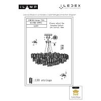 Дополнительная картинка Подвесная люстра iLAMP Savage 7204-L1200 GD