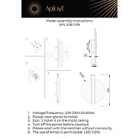 Дополнительная картинка APL.328.11.09 Настенный светильник Aployt Lorentayn