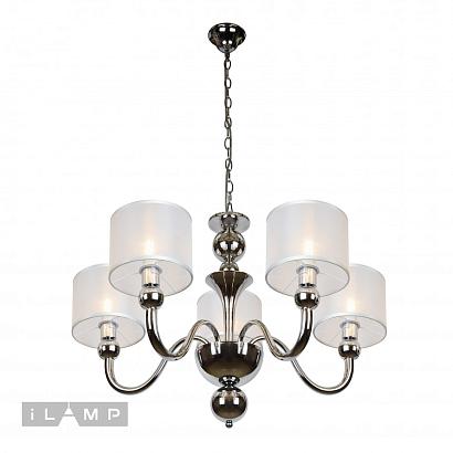 люстры подвесная люстра ilamp spring rm1690/5cr, доставка по Казахстану 
