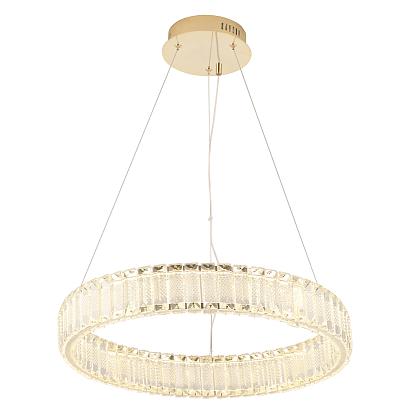 подвесной светильник crystal lux musika sp50w led gold crystal lux 3391/201, доставка по Казахстану 