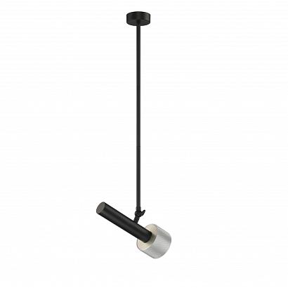 светильник подвесной iledex delta iledex 2361-1 bk+sl, доставка по Казахстану 