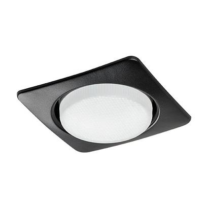 212127 Светильник TENSIO Q GX53 H4 220V SQUARE BLACK  в комплекте купить в Алматы svet.kz