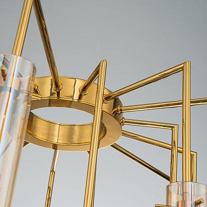 подвесная люстра orgel 4500-15p, доставка по Казахстану 