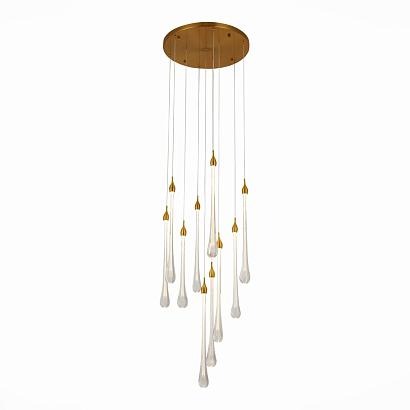 подвесная светодиодная люстра st luce faenza sl6103.203.09, доставка по Казахстану 
