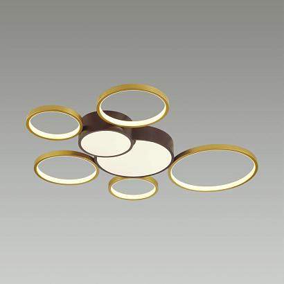 люстры потолочный светодиодный светильник lumion ledio norbert 5256/99cl, доставка по Казахстану 