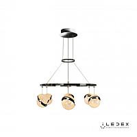 подвесная светодиодная люстра iledex crystal ball c4474-6 cr, доставка по Казахстану 