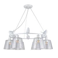 Дополнительная картинка Подвесная люстра Arte Lamp Passero A4289LM-6WH