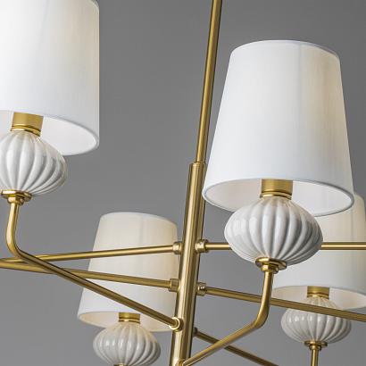 люстры подвесная люстра freya fr2029pl-08bs, доставка по Казахстану 