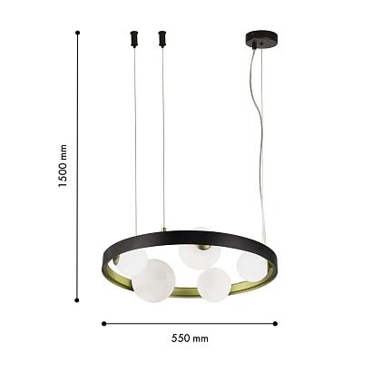 4628-5p подвесная люстра shanku f-promo, доставка по Казахстану 