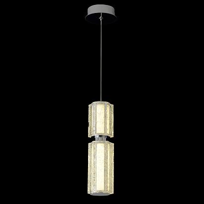 светильник подвесной crystal lux antique sp23w led chrome crystal lux 4001/223, доставка по Казахстану 