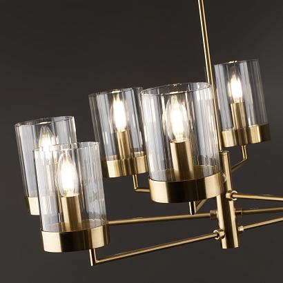 купить Подвесная люстра Freya FR5426PL-08BS в Алматы, svet.kz, доставка по Казахстану 