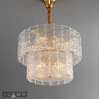 люстры светильник подвесной ilamp manhattan p6315-d600 br, доставка по Казахстану 