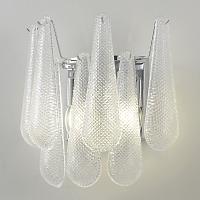 Дополнительная картинка Настенный светильник FONTAIN AP2 CHROME Crystal Lux 1803/402
