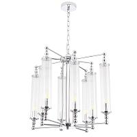 люстра crystal lux tomas sp8 d650 chrome crystal lux 3671/308d, доставка по Казахстану 