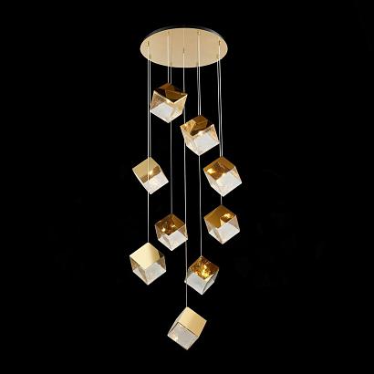 люстры подвесная люстра st luce riello sl1182.203.09, доставка по Казахстану 