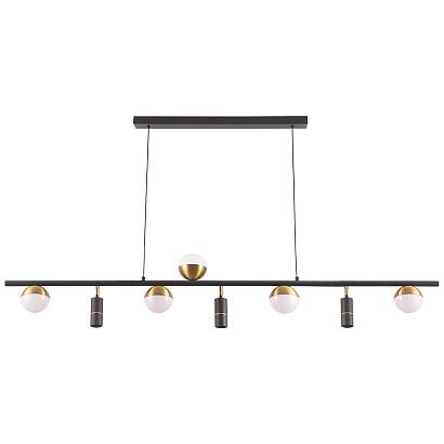 светильник подвесной crystal lux clt 047c8 l1400 bl-go crystal lux 1400/264, доставка по Казахстану 