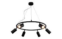 светильник подвесной crystal lux rivo sp6 bl crystal lux 4240/306, доставка по Казахстану 