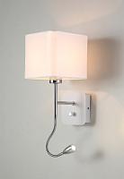 Бра Crystal Lux PACO AP2 CHROME/WHITE Crystal Lux 3460/402