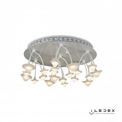 Потолочные Потолочная светодиодная люстра iLedex Darner C50068/7Y WH, доставка по Казахстану 