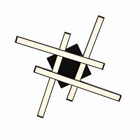 люстры потолочный светодиодный светильник st luce samento sl933.402.04, доставка по Казахстану 