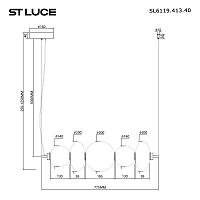 Дополнительная картинка SL6119.413.40 Люстра ST-Luce 