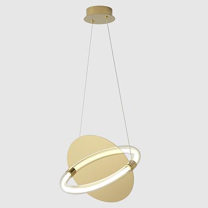 светильник подвесной crystal lux nebula sp22w led gold crystal lux 4031/222, доставка по Казахстану 