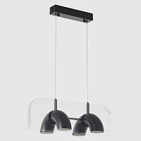 светильник подвесной crystal lux element sp24w led black crystal lux 4020/224, доставка по Казахстану 