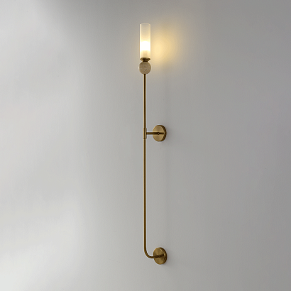 Бра Crystal Lux SIMPLY AP1.2 BRASS Crystal Lux 4080/401.2