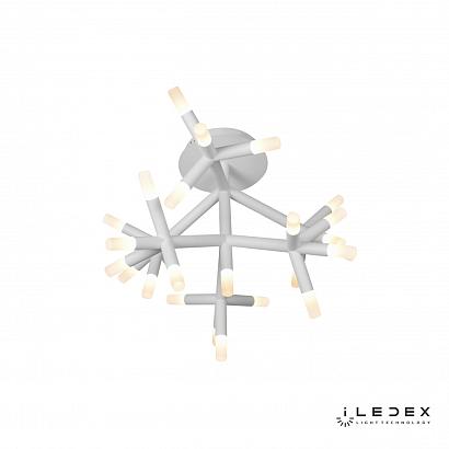Потолочные Потолочная светодиодная люстра iLedex Savage FS-017-X25 WH, доставка по Казахстану 