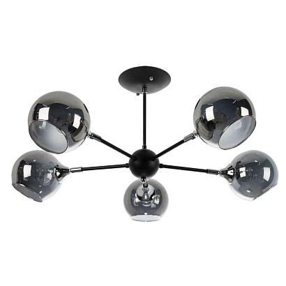 купить Потолочная люстра Arte Lamp Lagos A2708PL-5BK в Алматы, svet.kz, доставка по Казахстану 