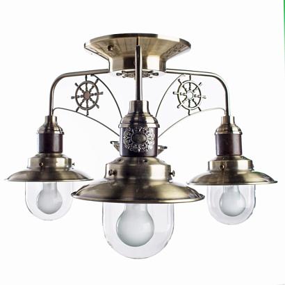 Потолочные Потолочная люстра Arte Lamp Sailor A4524PL-3AB, доставка по Казахстану 