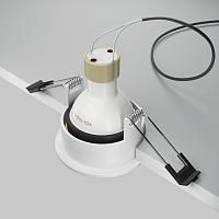 Дополнительная картинка Встраиваемый светильник Technical DL126-GU10-WB