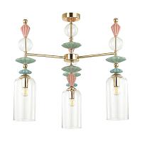 подвесная люстра odeon light classic bizet 4855/3c, доставка по Казахстану 