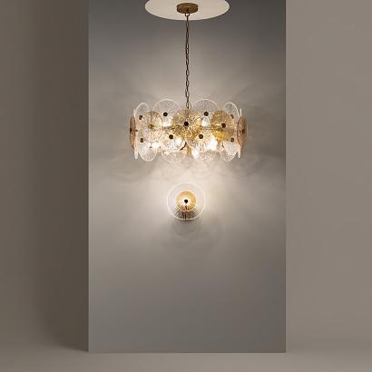 подвесной светильник maytoni mod007pl-10g, доставка по Казахстану 