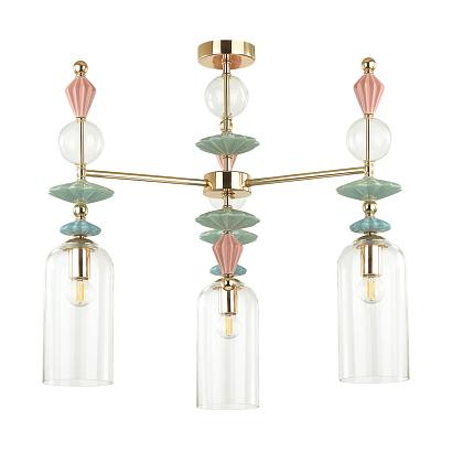 подвесная люстра odeon light classic bizet 4855/3c, доставка по Казахстану 