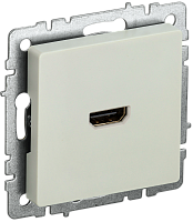BRITE Роз. HDMI РHDMI-0-БрКр беж. IEK 