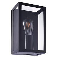 Дополнительная картинка Уличный настенный светильник Arte Lamp Belfast A4569AL-1BK