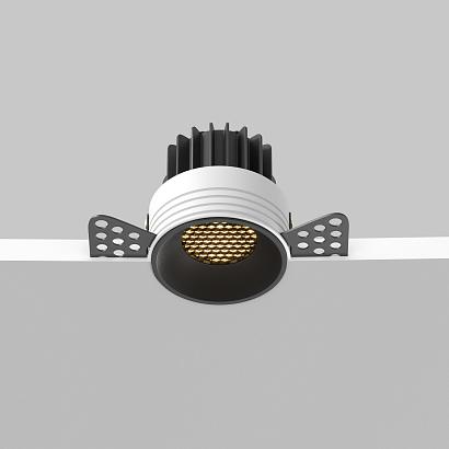 Встраиваемый светильник Technical DL058-7W2.7K-TRS-B