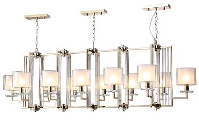 люстры подвесной светильник crystal lux nicolas 3401/312l, доставка по Казахстану 