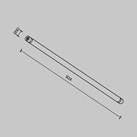 Дополнительная картинка Светильник Technical C148CL-L900-13W3K-B