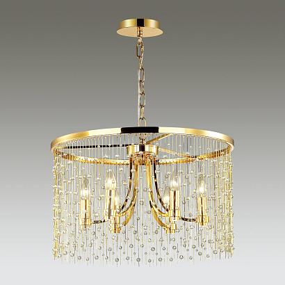 подвесная люстра odeon light raini 4844/6, доставка по Казахстану 