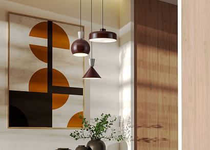 подвесной светильник freya fr5598pl-01cr still, доставка по Казахстану 