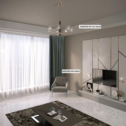 люстры crystal lux maestro 2290/307, доставка по Казахстану 