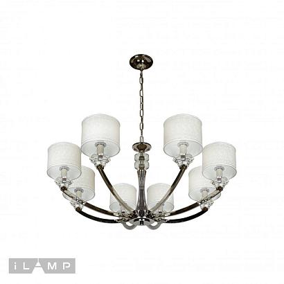 подвесная люстра ilamp oxford 85175/8 cr, доставка по Казахстану 