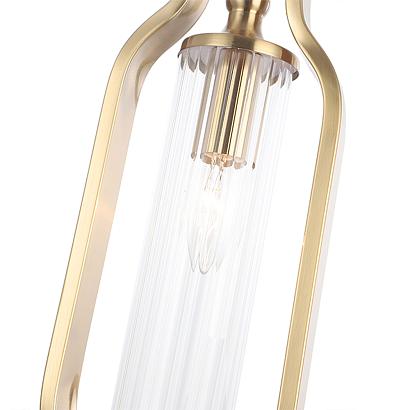 светильник подвесной crystal lux tomas sp1 brass crystal lux 3672/201, доставка по Казахстану 