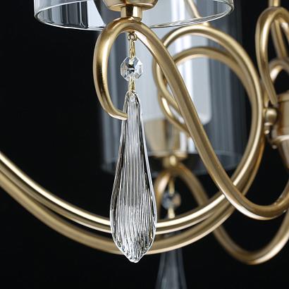 люстры 303012708 эллегия 8*40w e14 220 v люстра, доставка по Казахстану 