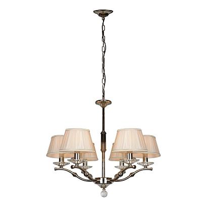 подвесная люстра ilamp vivaldi 85125/6 cr, доставка по Казахстану 